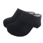 Loewe Terra Terraform Velour Clog Sandals 39 Black