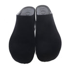 Loewe Terra Terraform Velour Clog Sandals 39 Black — view 3
