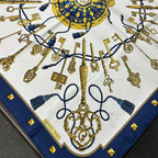 Hermes Key Motif Silk Scarf — view 2