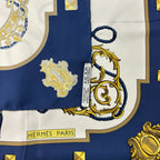 Hermes Key Motif Silk Scarf — view 4