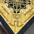 Hermes Carre 90 Apron Dole 90 Large Silk Scarf — view 3