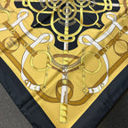 Hermes Carre 90 Apron Dole 90 Large Silk Scarf — view 2