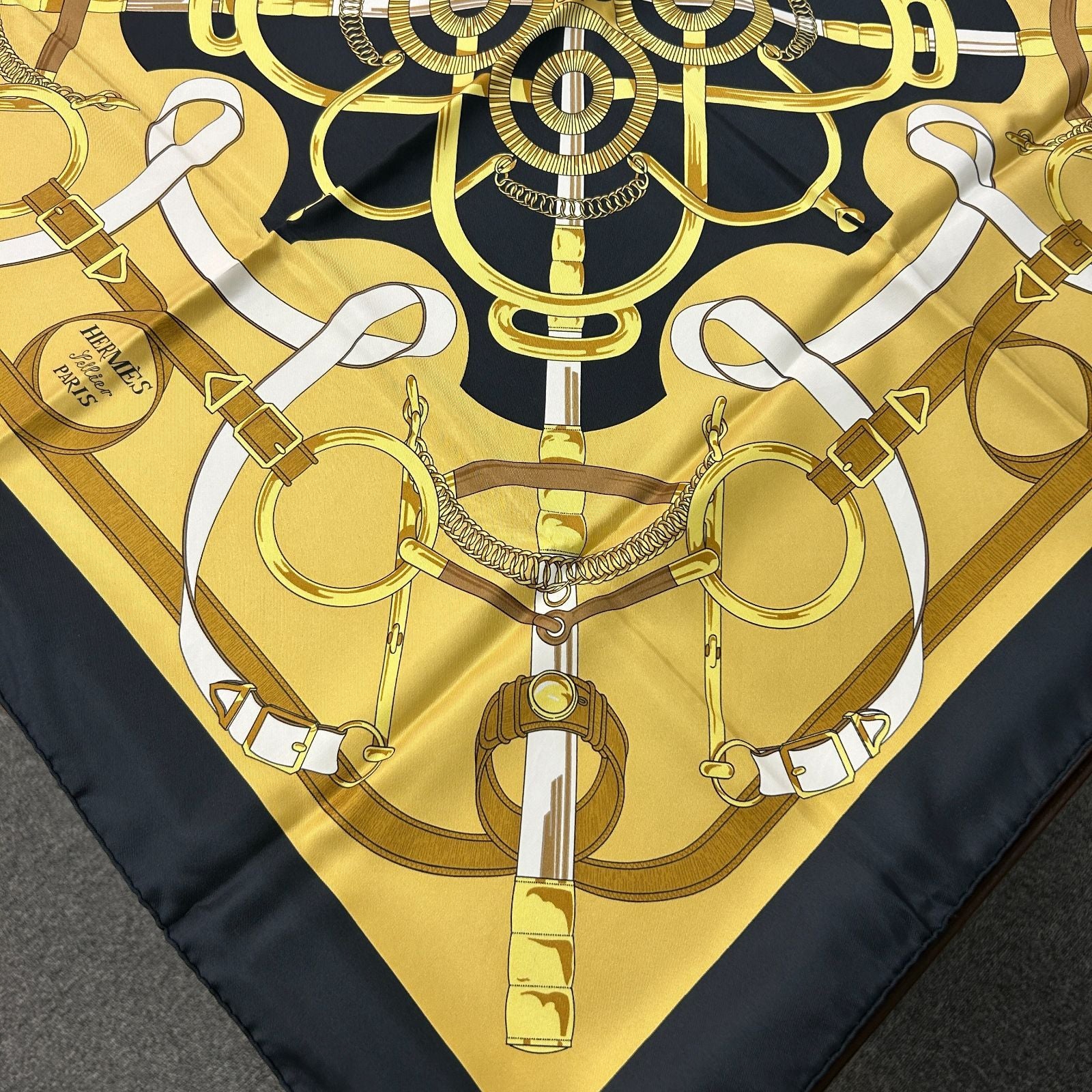 Hermes Carre 90 Apron Dole 90 Large Silk Scarf — view 2
