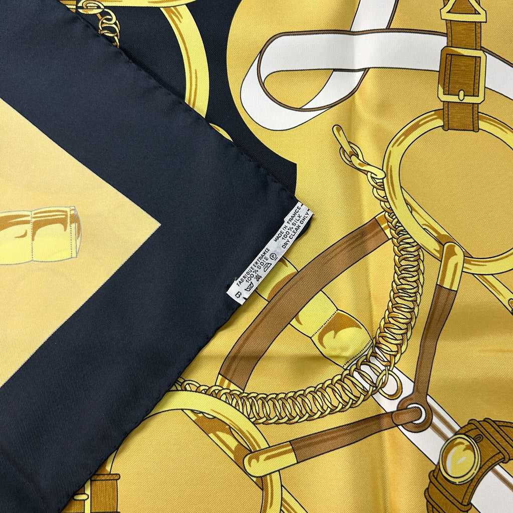 Hermes Carre 90 Apron Dole 90 Large Silk Scarf — view 4