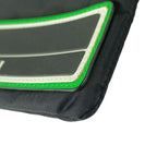 Prada Clutch Pouch Black Emerald Nylon Rubber Leather — view 4