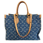 Louis Vuitton 2-Way On The Go MM Monogram Denim Tote — view 2