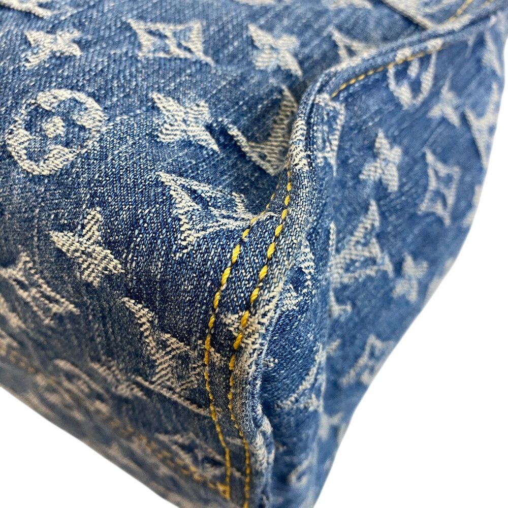 Louis Vuitton 2-Way On The Go MM Monogram Denim Tote — view 4