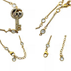 Louis Vuitton Earrings Hoop Pink Heart Flower Cadena Cles All Sweet Monogram — view 8