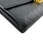 Louis Vuitton Bifold Slide Lock Portefeuille Sarah Metis Monogram Empreinte — view 3
