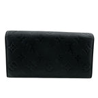 Louis Vuitton Bifold Slide Lock Portefeuille Sarah Metis Monogram Empreinte — view 2