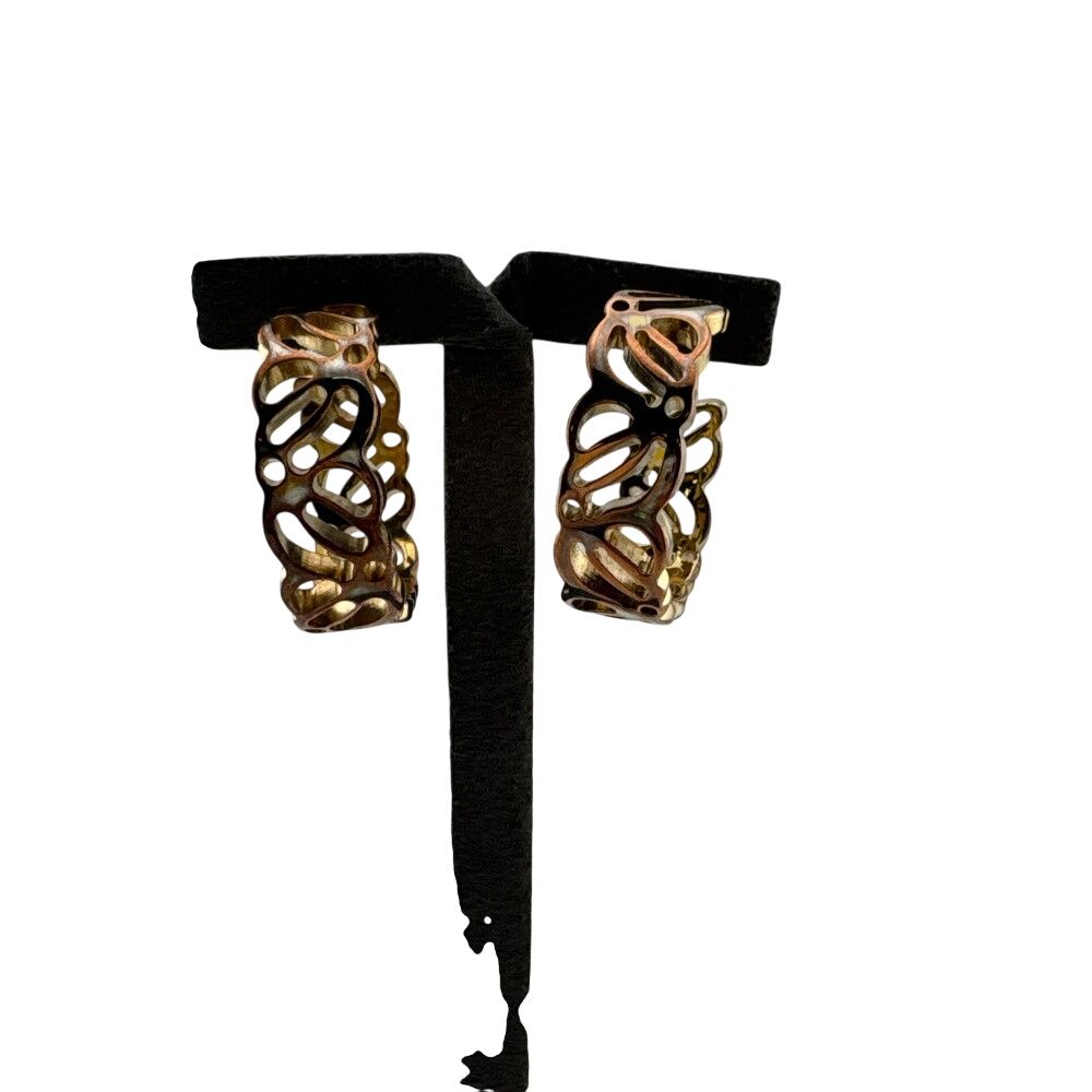 Loewe Hoop Anagram Earrings — view 6