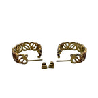 Loewe Hoop Anagram Earrings — view 5
