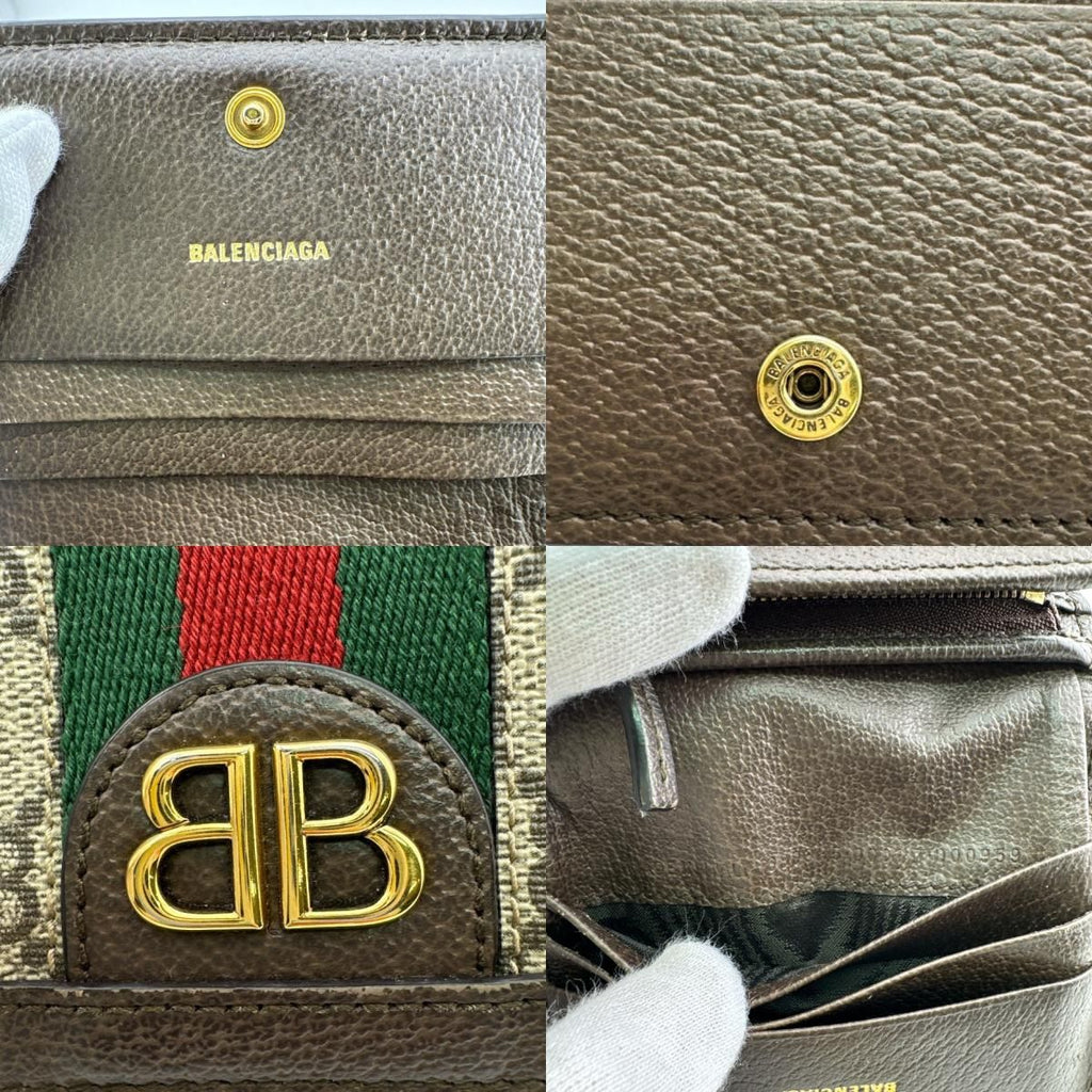 Gucci Collaboration Compact Wallet the Hacker Project Sherry Bifold — view 8