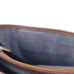 Celine Paris Macadam Boogie with Leather Handbag Tote — view 8