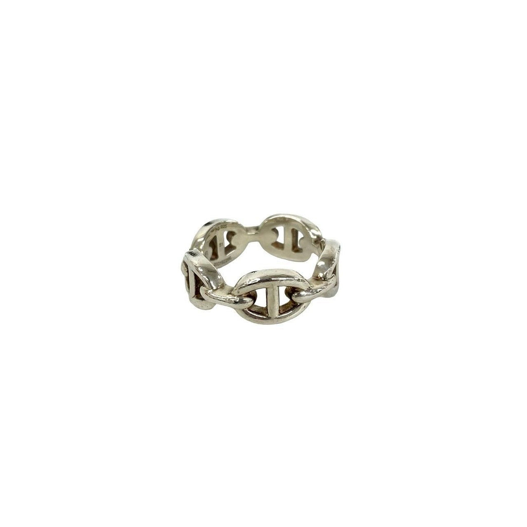 Hermes Enchainee Ring 925 Sterling Silver — view 6