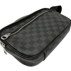 Louis Vuitton Shoulder Bag Ambler LV Damier Graphite — view 2
