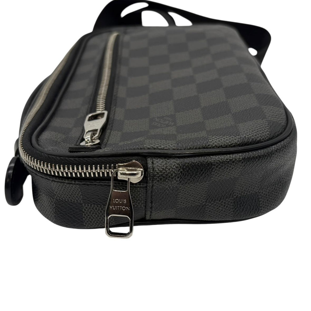 Louis Vuitton Shoulder Bag Ambler LV Damier Graphite — view 6