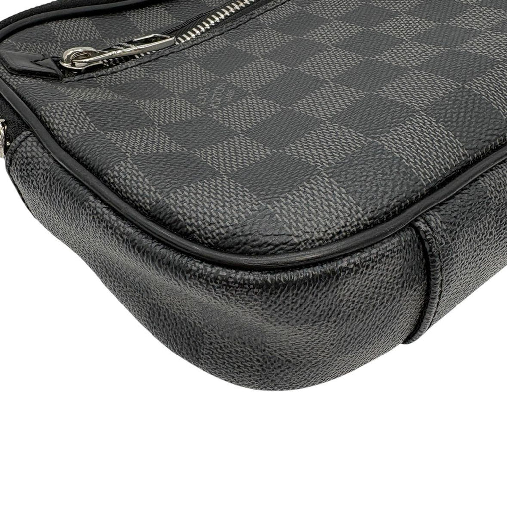 Louis Vuitton Shoulder Bag Ambler LV Damier Graphite — view 9