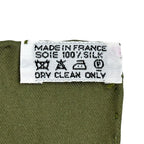 Hermes Scarf Petit Carre Neige D'antan Last Winter Silk Green Multi Color — view 5
