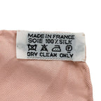 Hermes Scarf Carre 90 les Jardiniers du Roy Silk Pink Light Blue Multi Color — view 5