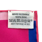 Hermes Scarf Carre 90 Voitures Exquises Elaborate Carriage Silk Pink Multi — view 4