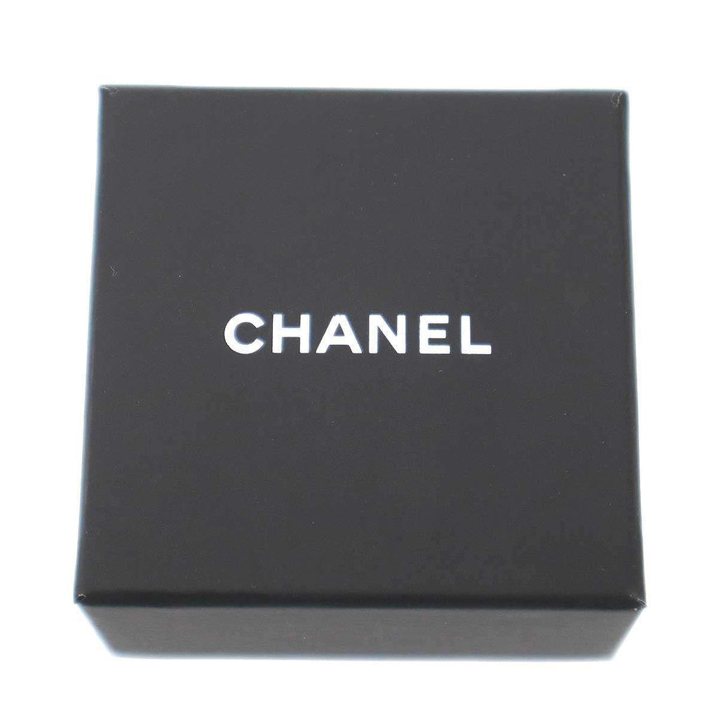 Chanel Faux Pearl CC Logo Ring Silver — view 7