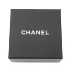 Chanel CC Logo Heart Pearl Earrings Silver — view 6