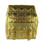 Dior Backpack Cannage Gold
