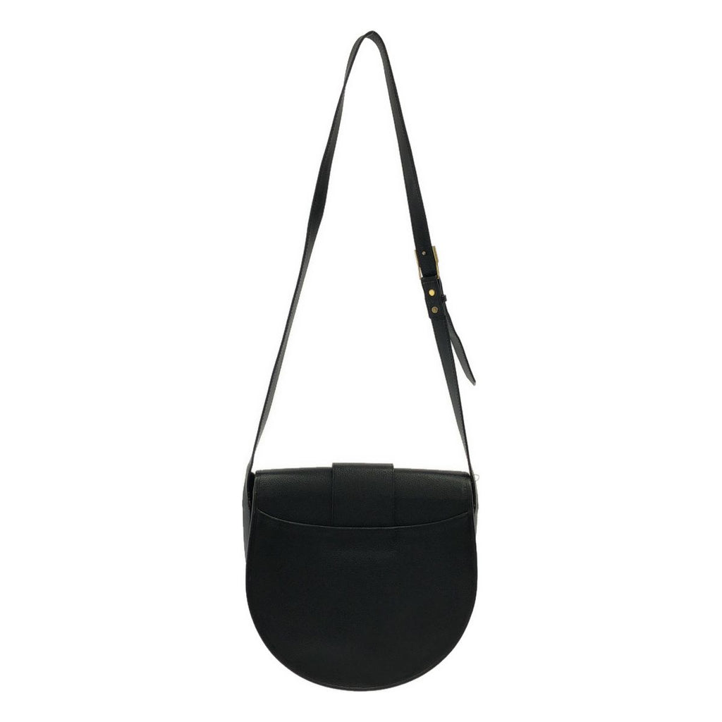 Saint Laurent Vintage Leather Shoulder Bag Black — view 2