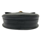 Saint Laurent Vintage Leather Shoulder Bag Black — view 4