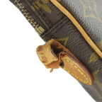 Louis Vuitton Mini Danube Vintage Shoulder Bag Monogram Crossbody Leather Brown — view 7