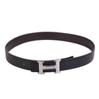 Hermes Belt Leather Constance Logo Silver — view 2