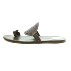 Hermes Hera Gamma Sandals Leather Evelyne Brown — view 2