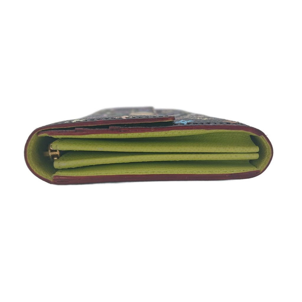 Louis Vuitton Multi Color Sarah Wallet Monogram Black — view 4