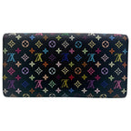 Louis Vuitton Multi Color Sarah Wallet Monogram Black — view 3