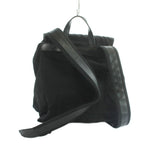 Gucci Backpack Sac Day Nylon Logo Plate Black — view 2