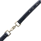 Gucci Narrow Belt Navy Silver Color SS — view 5