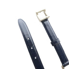 Gucci Narrow Belt Navy Silver Color SS — view 3