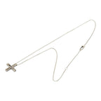 Gucci Cutout Cross Pendant Silver — view 4