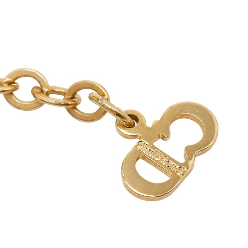 Dior CD Logo Pendant Gold Plated — view 6