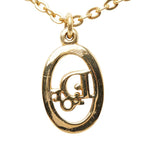 Dior CD Logo Pendant Gold Plated — view 3