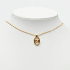 Dior CD Logo Pendant Gold Plated — view 7