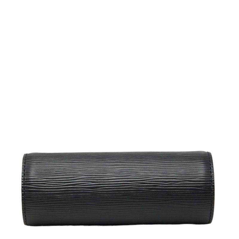 Louis Vuitton Epi Soufflot Pouch Noir Black Leather — view 3