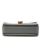 Celine C Chain Shoulder Bag Gray Leather — view 3