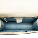 Gucci Sherry Line Sylvie Bi-&star Small Shoulder Bag Ivory Multi Leather — view 4