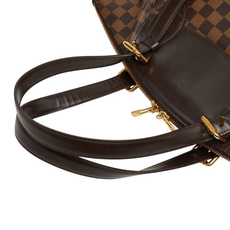 Louis Vuitton Damier Verona GM Tote Ebene Brown Leather — view 8