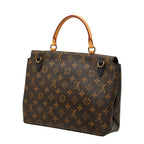 Louis Vuitton Monogram Marignan 2-Way Shoulder Bag Brown Leather — view 2