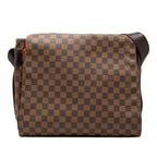 Louis Vuitton Damier Bastille Crossbody Shoulder Bag Brown Leather