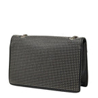 Saint Laurent Betty Studs Chain Shoulder Bag Black Leather — view 2