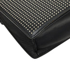 Saint Laurent Betty Studs Chain Shoulder Bag Black Leather — view 7
